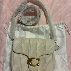 Coach Times Square quilted tabby
